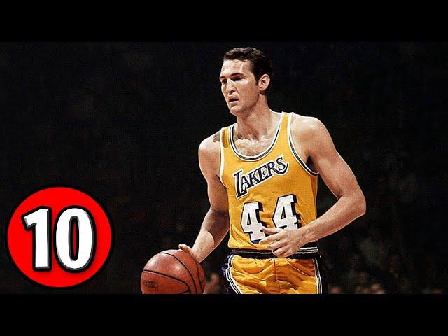 Jerry West Top 10 Plays of Career