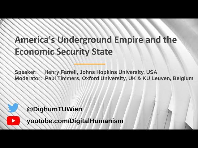 “America's Underground Empire and the Economic Security State”