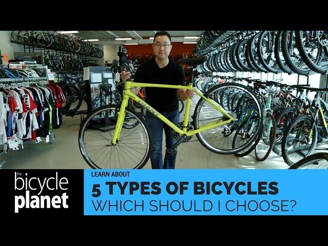 Five Types of Bikes: Which Should I Choose?