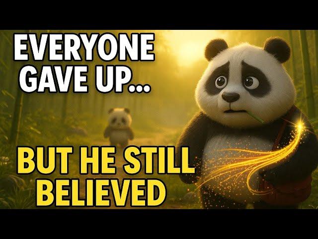 The Panda Who Believed in Miracles…Then a Miracle Happened #MoralStory #cartoon #stories #panda