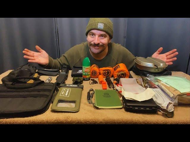 ASMR-Showing You What’s Inside My Survival Bag ️