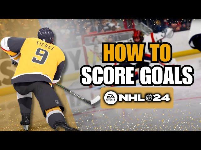 NHL 24 | HOW TO SCORE GOALS!!