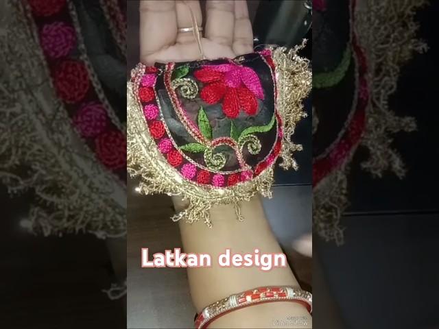 Latkan design #shortvideo #sewinghacks #viralvideo