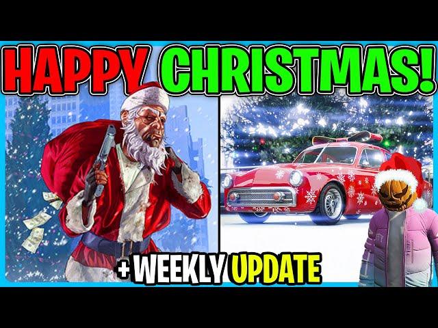 GTA Online Merry Christmas! (+ gta online weekly update info)