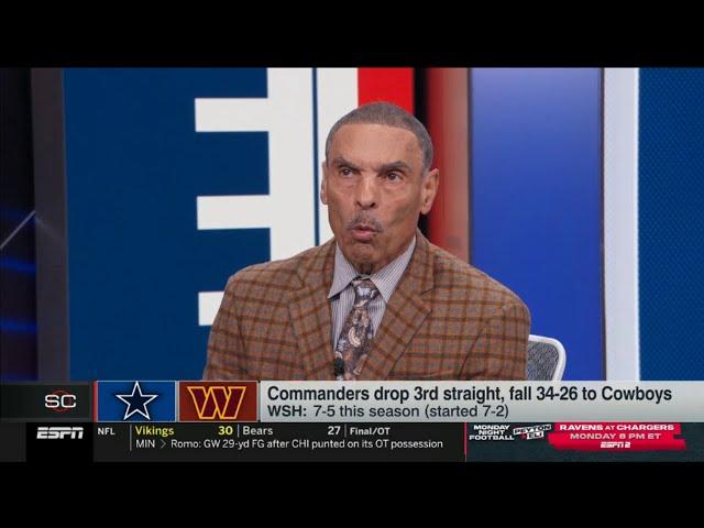 Herm Edwards on KaVontae Turpin returns a punt 99 YARDS to house as Cowboys upset Commanders 34-26