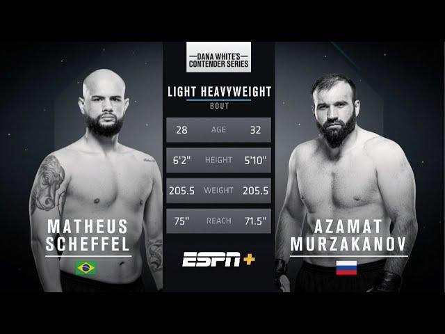 FREE FIGHT | Azamat Murzakanov Shows Off Massive Power | DWCS Season 5