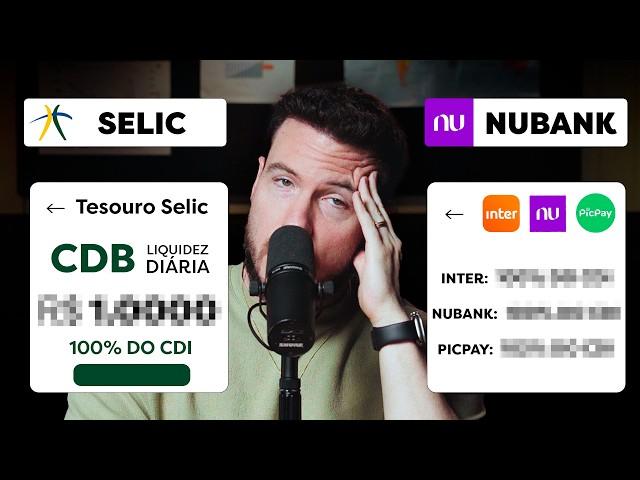 ONDE INVESTIR SUA RESERVA DE EMERGÊNCIA | TESOURO SELIC, NUBANK, INTER OU PICPAY