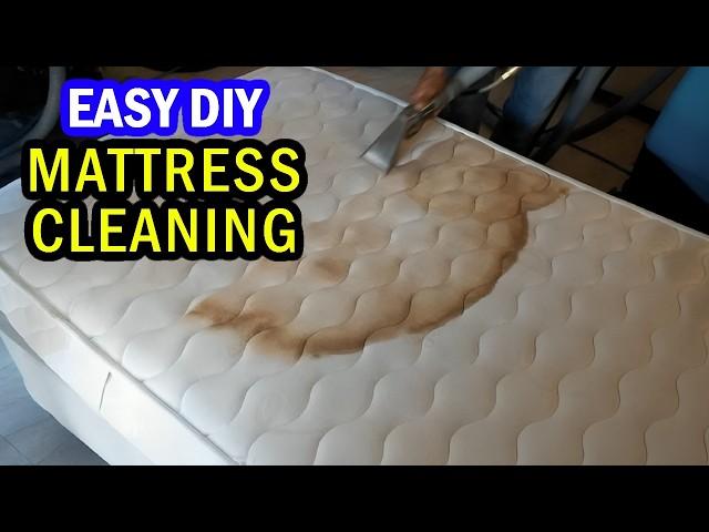 Easiest Way to Clean a Mattress at Home: Step-by-Step DIY Cleaning Tips