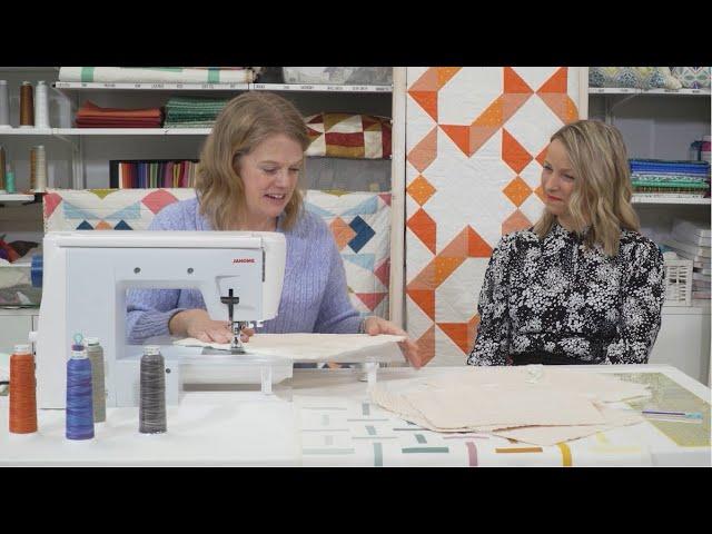 Using Backing Fabric as Colour Inspiration with Claire Campion