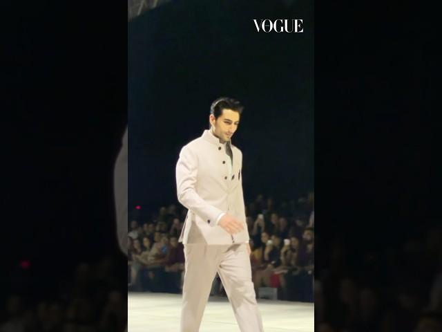Ibrahim Ali Khan walks for Shantnu & Nikhil at Lakmē Fashion Week | Vogue India