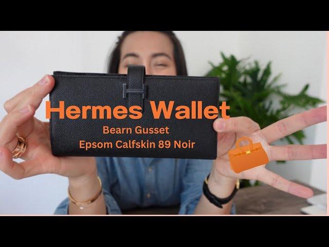 Unboxing:Hermes Wallet Bearn Gusset Epsom Calfskin 89 Nior. What I have/had EP 7 Sub Eng.