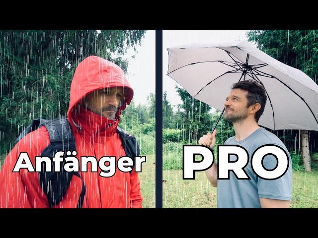 Das PROBLEM mit Regenbekleidung