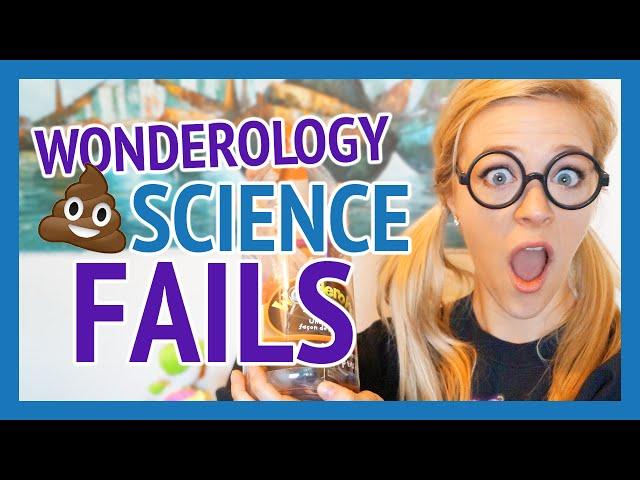 WONDEROLOGY SCIENCE FAILS!