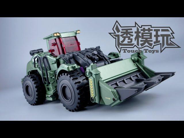 【SwiftTransform】RIGHT LEG OF DEVASTATOR! MOVIE STYLE SCRAPPER DST02 CONSTRUCTICONS  透模玩速变 DST大力神铲车