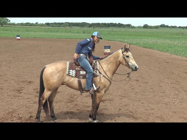 Ashley Schafer Riding Hindquarters