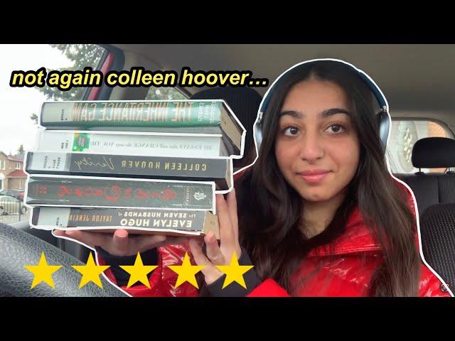 i read tiktok's most popular books -- can booktok be trusted??  *gave colleen hoover another chance