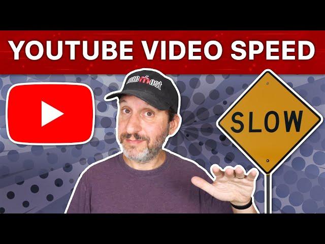 How To Adjust The Speed Of A YouTube Video