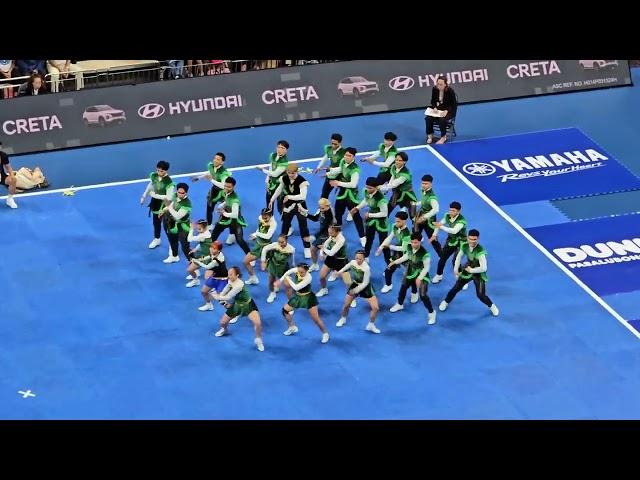 FEU CHEERING SQUAD, Cheerdance Competition 2024, UAAP Season 87, Dec. 1, 2024, MOA Arena,Pasay City