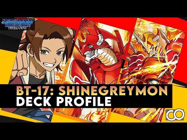 BT-17: ShineGreymon / Marcus for Game Deck Profile (Digimon Card Game)