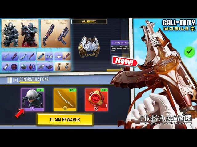 Nier Automata Collab Rewards | AK-47 & Bizon Gameplay | Double Legendary | COD Mobile | CODM Leaks