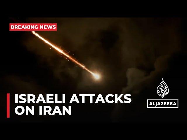 Israeli military confirms it has launched attacks on Iran