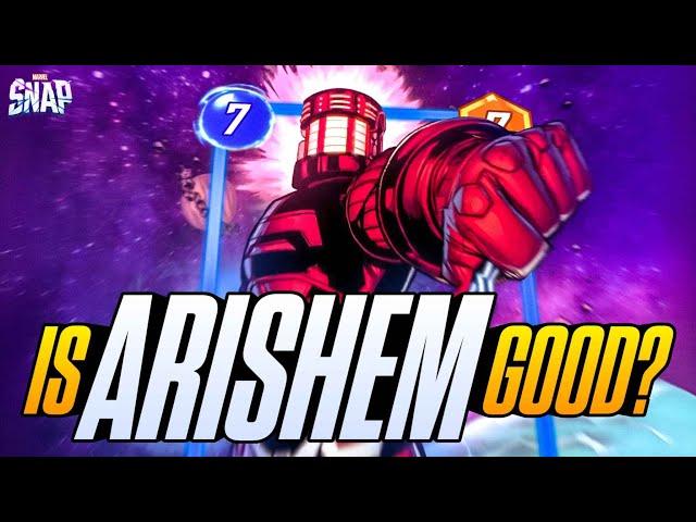 ARISHEM IS INSANE! An HONEST REVIEW of ARISHEM [Marvel Snap First Impressions]