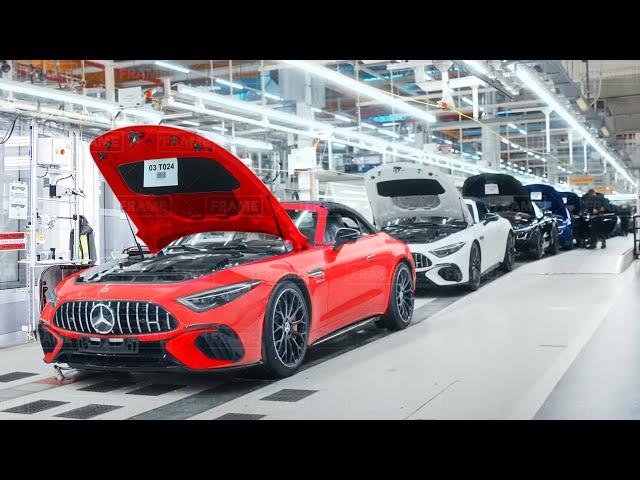 Inside Best AMG Factory in Germany - Mercedes-AMG SL Production Line