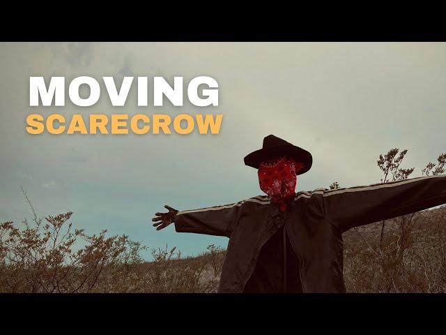 DIY Moving Scarecrow (Cheap & Easy, No Power Required)