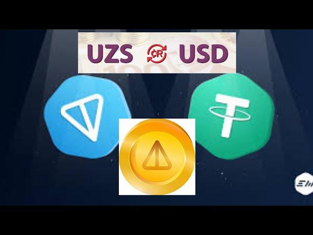 NOTCOIN dan TONCOIN ga va USDT ga UZS ga yechish