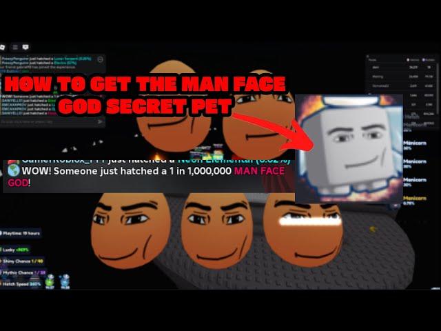 How to get the Man Face God Secret in BGSI!