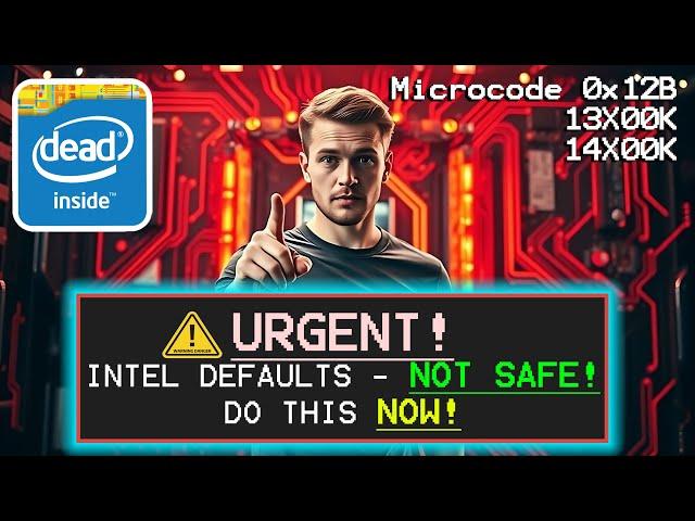 Fix Intel CPU Voltage Issues NOW | Microcode 0x12B Update for 12th & 13th & 14th Gen Processors