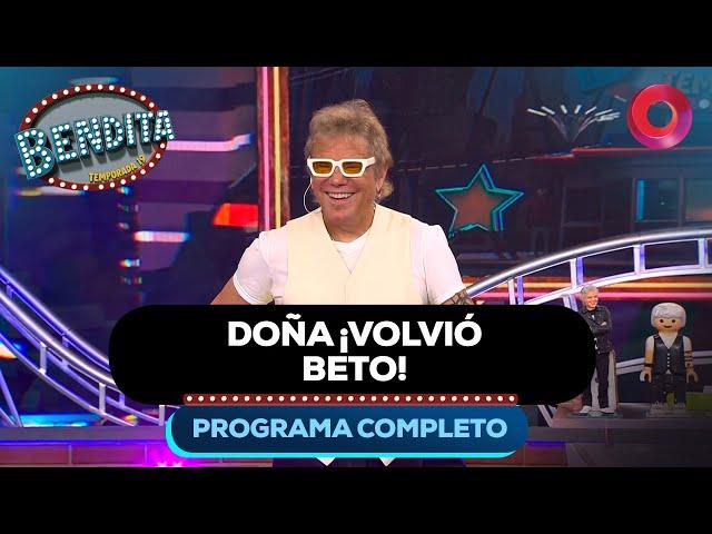 DOÑA ¡VOLVIÓ BETO! | #Bendita Completo 17/09 - El Nueve