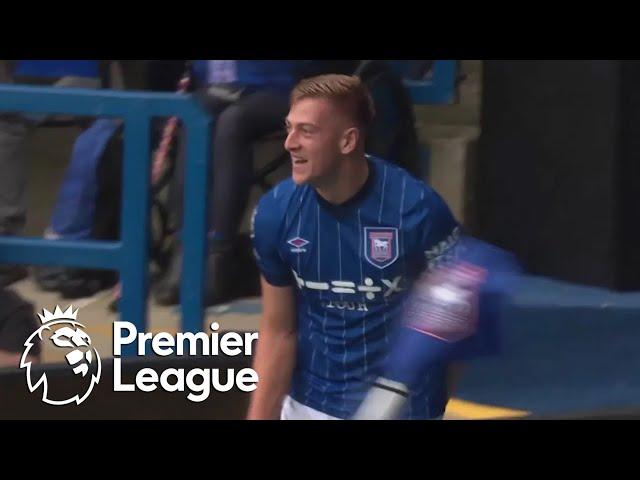 Liam Delap's stunner puts Ipswich Town ahead of Fulham | Premier League | NBC Sports