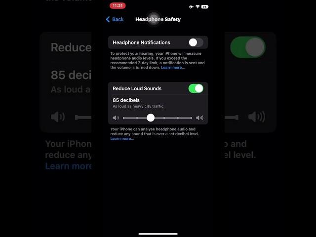 How To Activate Reduce Loud Sound In IPhone #appletips #appletricks #iphonetricks #apple #iphone