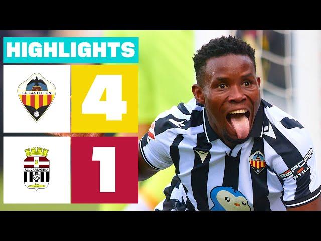 CD CASTELLÓN 4 - 1 FC CARTAGENA I HIGHLIGHTS LALIGA HYPERMOTION