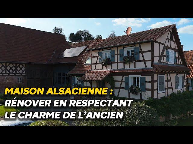 Ils agrandissent leur maison en transformant une vieille grange alsacienne