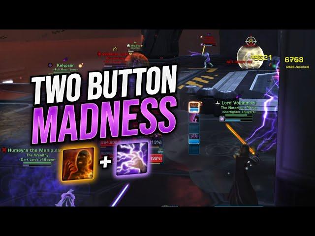 Madness, but I'm Only Using Two Abilities. How Much DPS Can I Do? | SWTOR PVP Gameplay 2024