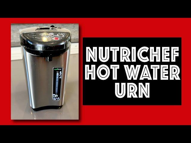 NutriChef Hot Water Urn Review