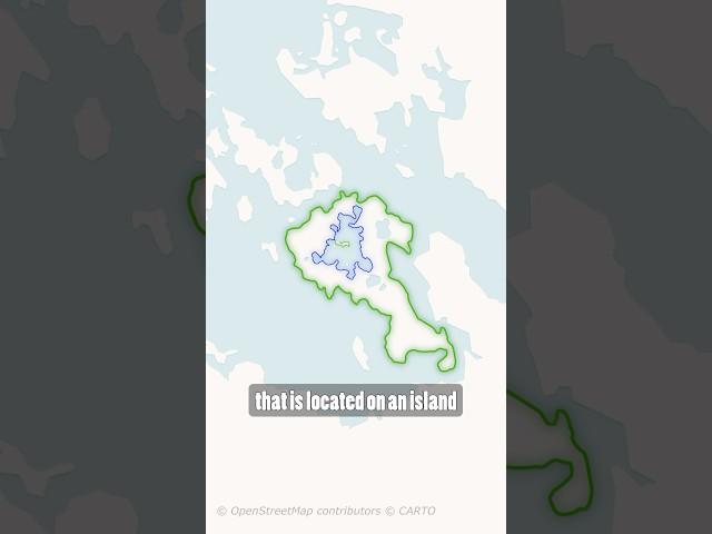 A recursive island? #map #geography #facts