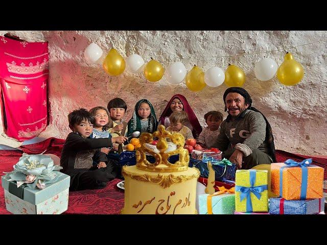 Surprising an Afghan Mom Living in a Cave on Mother's Day | village life Afghanistan