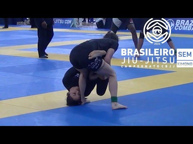 Eve Azevedo vs Laura Peretti / / Brasileiro No-Gi 2024