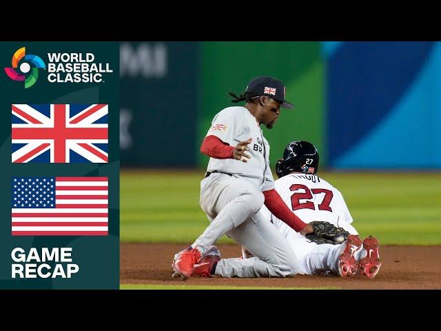 Great Britain vs. USA Highlights | 2023 World Baseball Classic