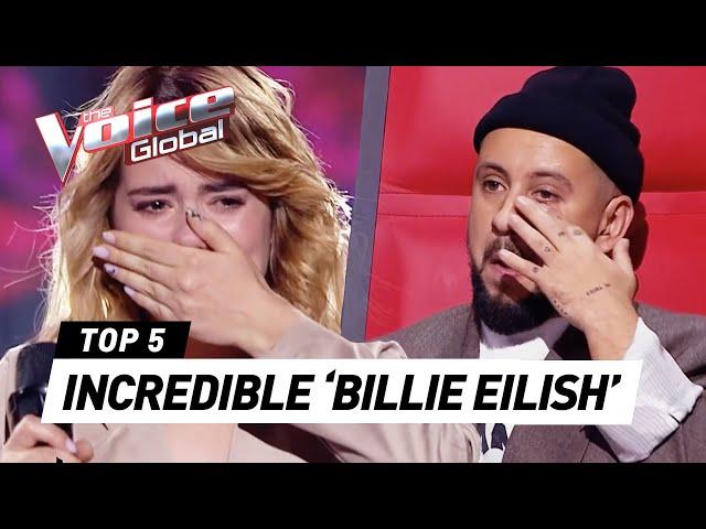 MOST emotional BILLIE EILISH Blind Auditions in The Voice 2020