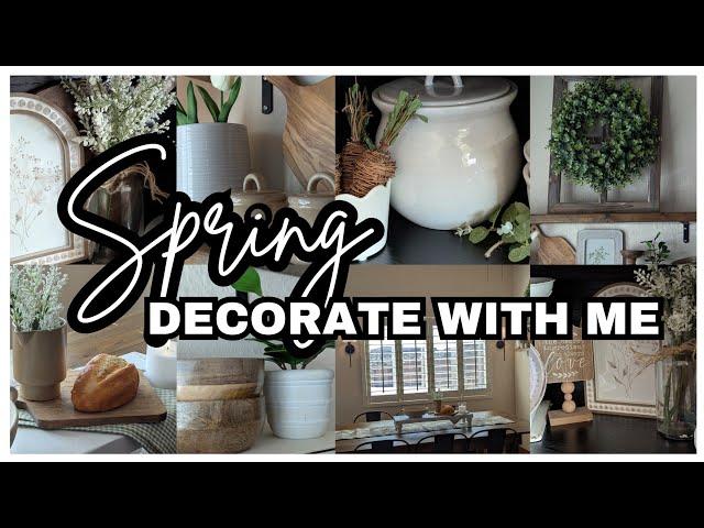  Spring Decorate With Me │Neutral Spring  Decorating Ideas For Your Home│Spring 2025