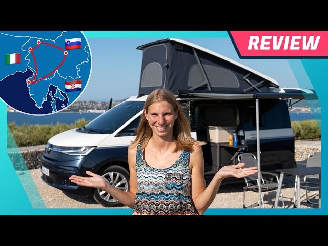 Wir campen im VW T7 New California: Schlaf-Test, neue Küche, alle Funktionen & Vergleich T6.1