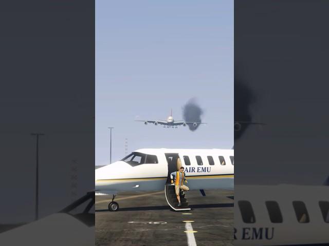AIRBUS a380 Emergency Landing - Airport Worker Stuck on Runway