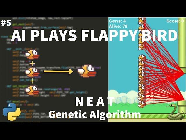 Python Flappy Bird AI Tutorial (with NEAT) - NEAT Configuration and Explanation