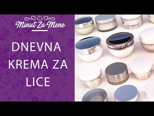 Koja je NAJBOLJA DNEVNA KREMA ZA LICE? | Minut za mene