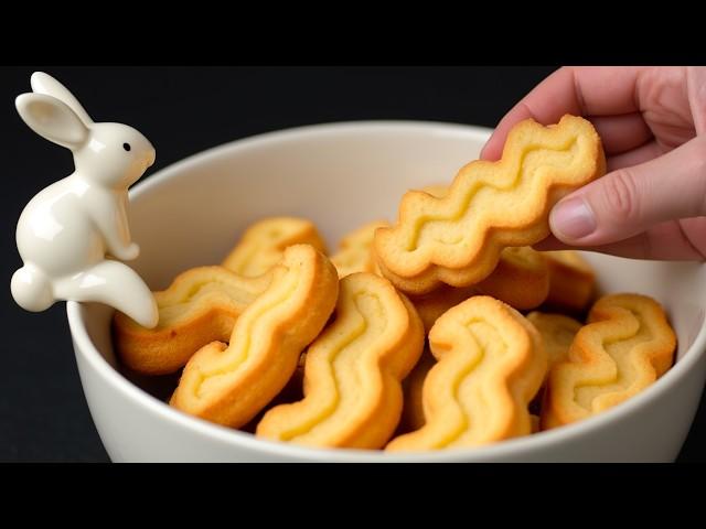 These cookies melt in your mouth! With just 3 ingredients! Oh, how delicious!