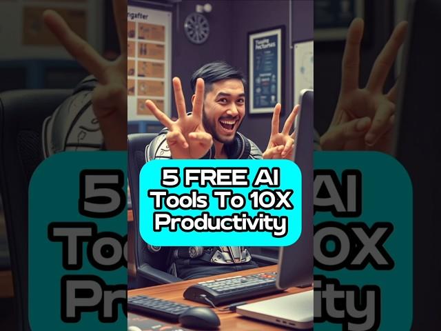  5 Epic AI Tools That Will 10X Your Productivity  #aitools #ai #productivity